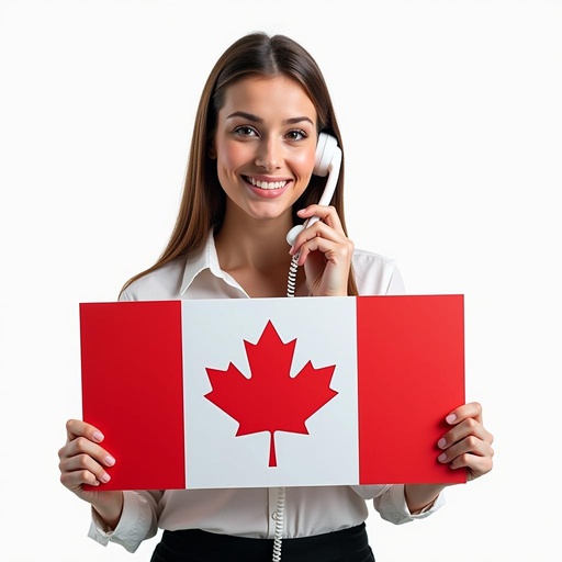 Numéro de téléphone local - ∞ Canada 🇨🇦